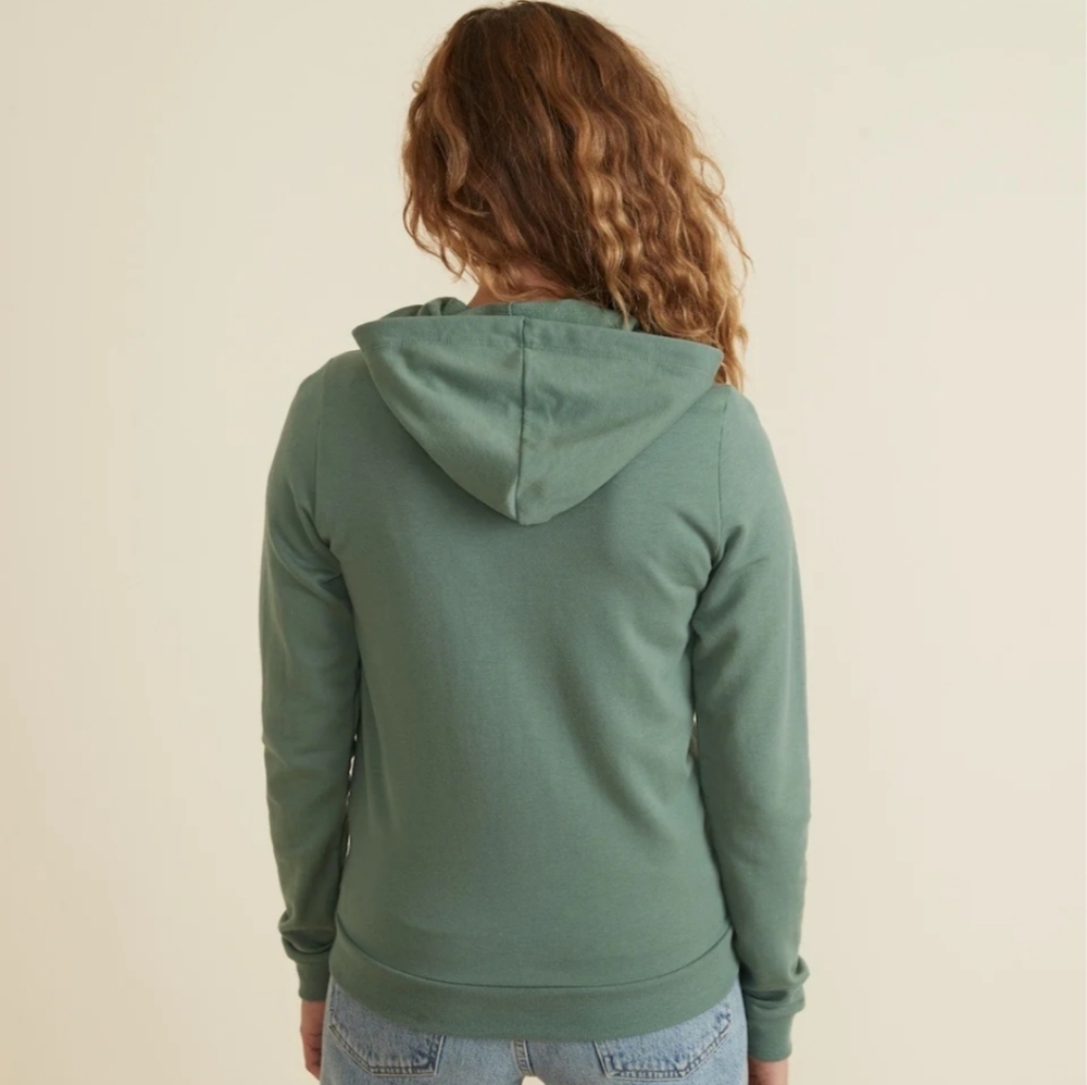 Marine Layer Green Zip-Up Hoodie - Picture 3 of 12